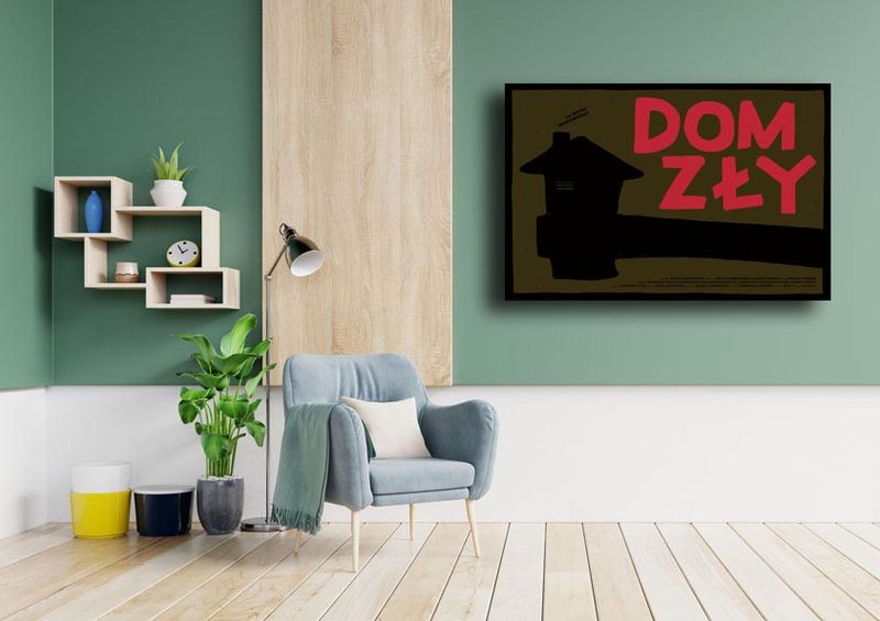 Dom Zły - obraz na płótnie 100x70 cm zdjęcie 2