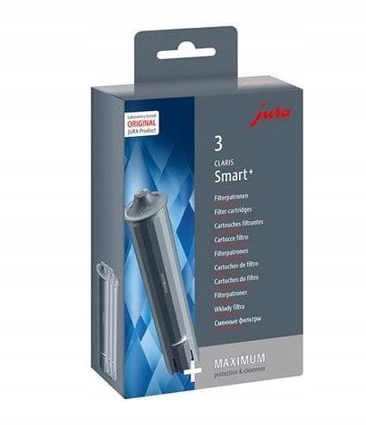 ZESTAW Jura Claris Smart+ filtr do wody 24233 3pak (oryginalny) na Arena.pl