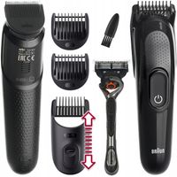 Braun Series 3 : Maszynka do włosów, Trymer, Golarka - Wszystko w jednym HQ