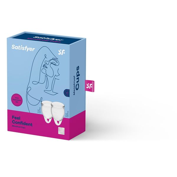 Tampony - Feel Confident Menstrual Cup (Transparent) zdjęcie 1