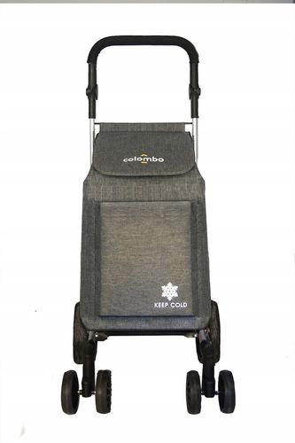 Wózek na zakupy Colombo 4 KOŁOWY PCHANY termiczny na Arena.pl
