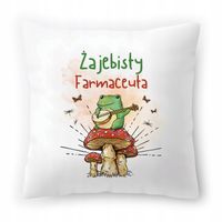Poduszka Dla Farmaceuty Urodziny Imieniny Prezent Z Nadrukiem Ze Zdjęciem