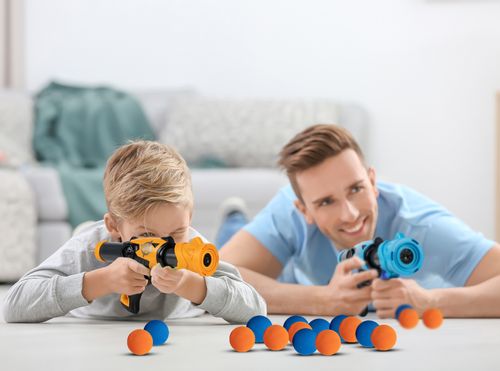 Robot Gra Strzelanie do Celu Pistolet Licznik LCD na Arena.pl