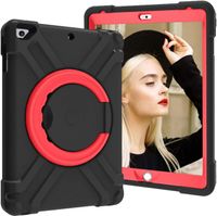 Etui do iPad 9/8/7 10.2" Pancerne z Obrotową Podstawką Czarne