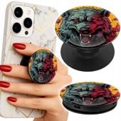 Uchwyt do telefonu Popsocket na palce/stojak WILK WILKI WATAHA SUPER WZORY