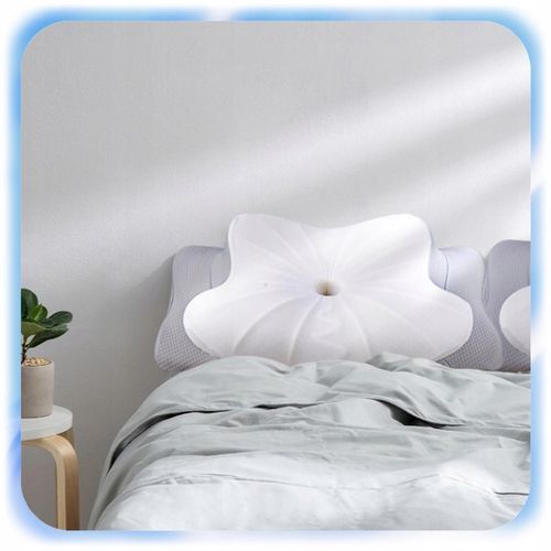 PODUSZKA ORTOPEDYCZNA ERGONOMICZNA PIANKI MEMORY PROFILOWANA POD KARK SZYJĘ na Arena.pl