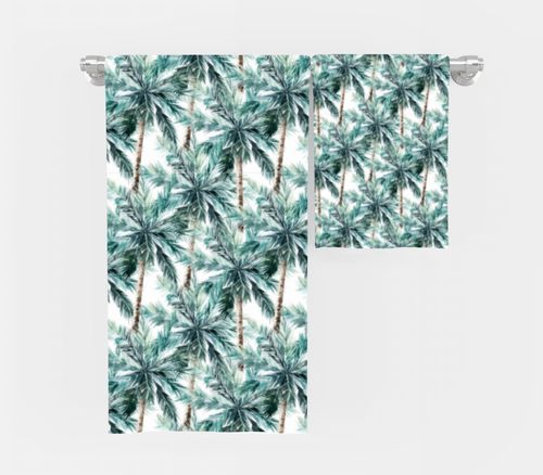 RĘCZNIK Palmy z twoim dowolnym tekstem 150x70cm 052H na Arena.pl