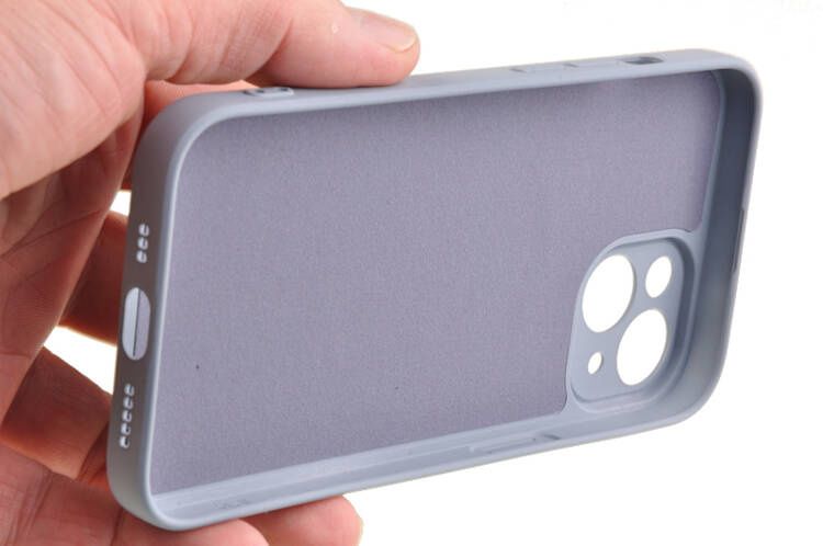 Etui Mercury Goospery MagSafe Silicone do Apple iPhone 14 niebieski zdjęcie 4