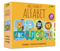 Mój pierwszy alfabet. Puzzle + książka