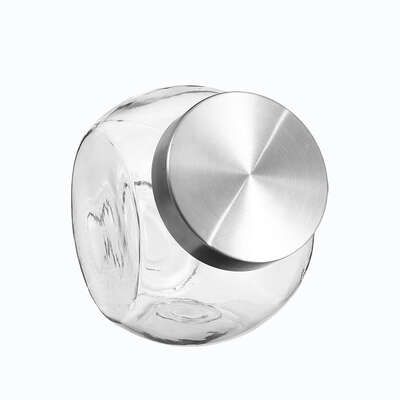 Szklany słój Nixo 650 ml stal nierdzewna na Arena.pl