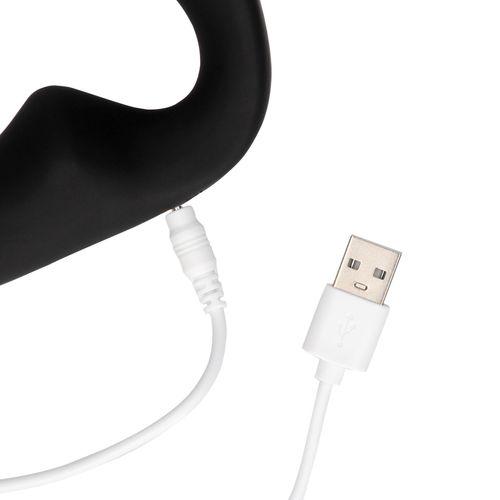 Pointed Vibrating Prostate Massager With Remote Control - Black na Arena.pl