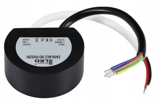 Zasilacz LED 12V 30W 2.5A Do Puszki Tranformator Dopuszkowy Do Taśm na Arena.pl
