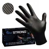 RĘKAWICE RĘKAWICZKI NITRYLOWE B. MOCNE ROBOCZE VELO STRONG GRIP - XL 50 SZT