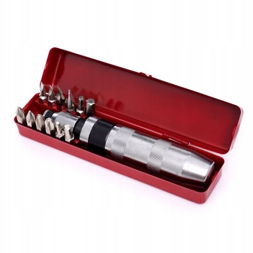 WKRĘTAK WYKRĘTAK UDAROWY DO POBIJANIA Kraft&Dele KD1448 ZESTAW BITSY na Arena.pl