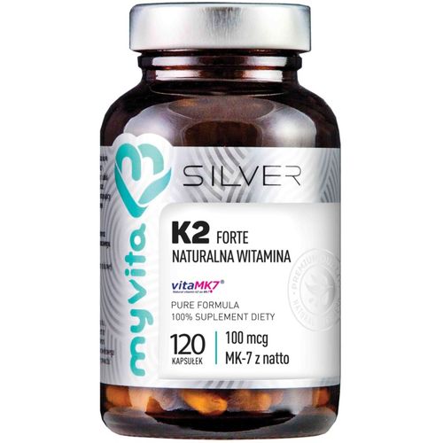 Myvita Silver Witamina K2 Forte 100Mcg 120 K na Arena.pl