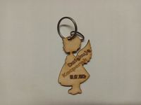 Podziękowanie Chrzest - Chrzciny - Brelok