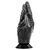 dildo ab13 fist 18 x 7cm all black