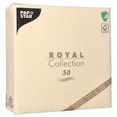 Serwetka gastronomiczna 40x40 Royal szampan 50szt