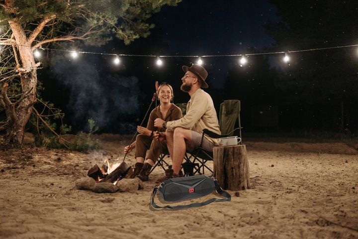 MOCNY GŁOŚNIK BLUETOOTH BOOMBOX BEZPRZEWODOWY RADIO PRZENOŚNY USB SD PASEK zdjęcie 10