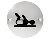 PRZYKRĘCANE OZNACZENIE NA DRZWI PRZEWIJALNIA