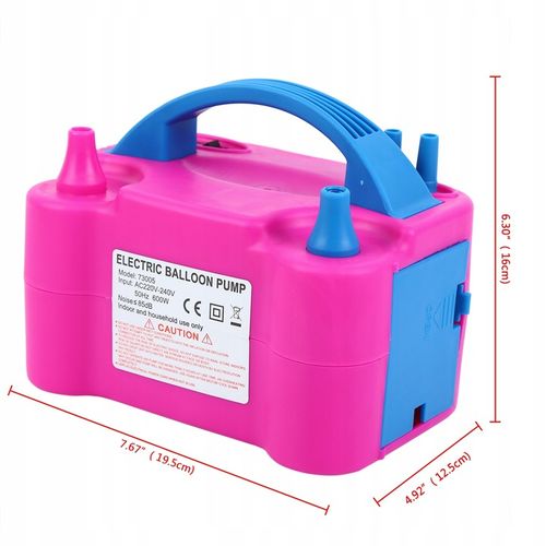 POMPKA ELEKTRYCZNA MOCNA DO BALONÓW 6xGRATIS MOCNA TAŚMA KROPKI na Arena.pl