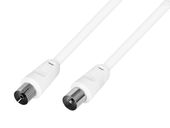 Przyłącze TV-Video 3m białe