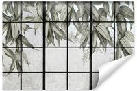 Fototapeta Do Salonu LIŚCIE Tropikalne Abstrakcja Vintage 450cm x 300cm