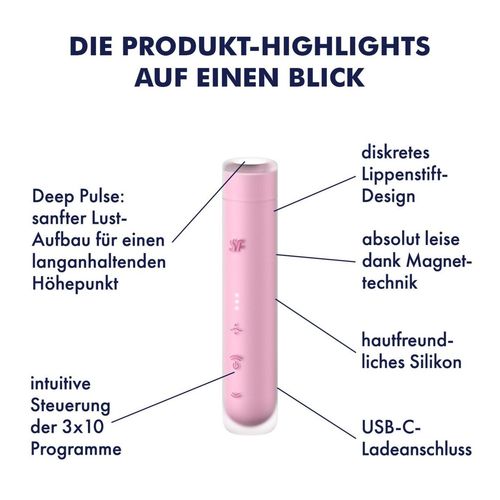 Ssący masażer do Łechtaczki Satisfyer Czerwony na Arena.pl