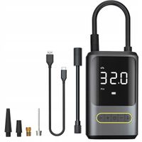 POMPKA ROWEROWA ELEKTRYCZNA PRZENOSNY KOMPRESOR SAMOCHODOWY POWERBANK