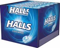 (x20) HALLS Coolwave 33,5g Cukierki