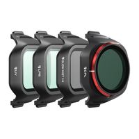 zestaw filtrów freewell everyday dji mini 5 pro uv+cpl+lpr+glow mist
