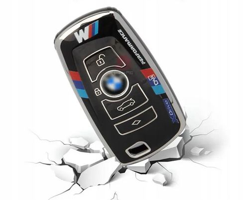 BMW etui M-Power MOCNE etui na kluczyk pilot + BRELOK M-PERFORMANCE na Arena.pl