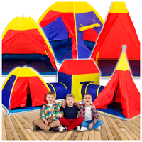 Zestaw namiotów dla dzieci 5w1 domek + tunele