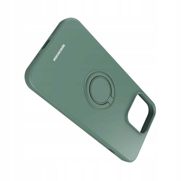 Spacecase Silicone Ring Iphone 13 Pro Dark Green zdjęcie 6