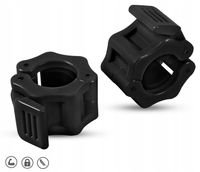 2x ZACISKI SZCZĘKOWE 50mm NA GRYF ZACISKI KLAMROWE NA SZTANGĘ OLIMPIJSKĄ