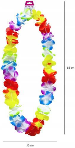 Naszyjnik HAWAJSKI kwiaty party panieński party hawaje na Arena.pl