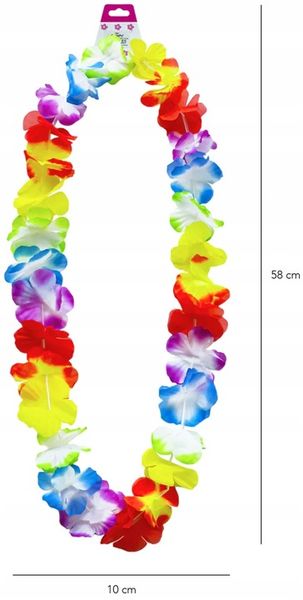 Naszyjnik HAWAJSKI kwiaty party panieński party hawaje zdjęcie 2