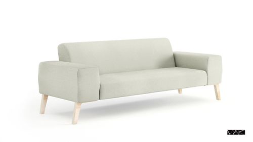 Sofa Shee 240 cm szara jasna  D2 na Arena.pl