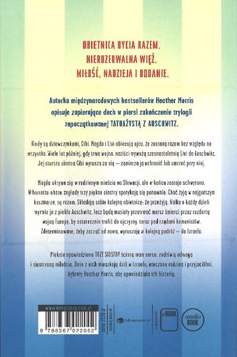 Trzy siostry - Heather Morris - oprawa miękka na Arena.pl