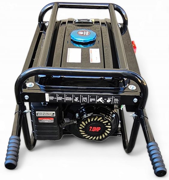 AGREGAT PRĄDOTWÓRCZY A8 5,2kW KOŁA MIEDŹ prądu AVR+ MIEDZIANY STOJAN GERMAN zdjęcie 3