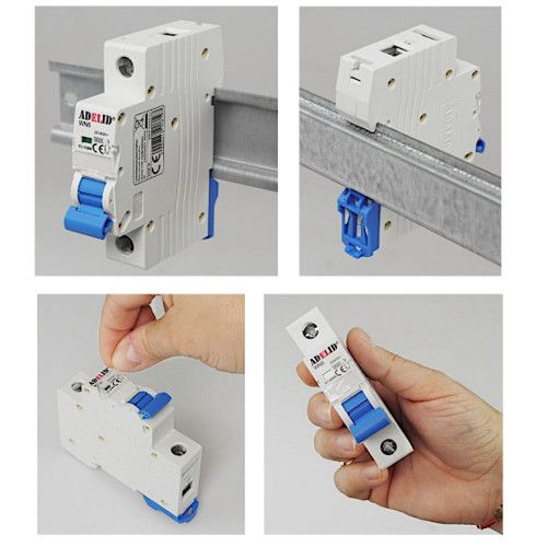 WYŁĄCZNIK NADPRĄDOWY B 2A 1FAZ 230V 400V AC 50HZ 6KA DIN CE na Arena.pl