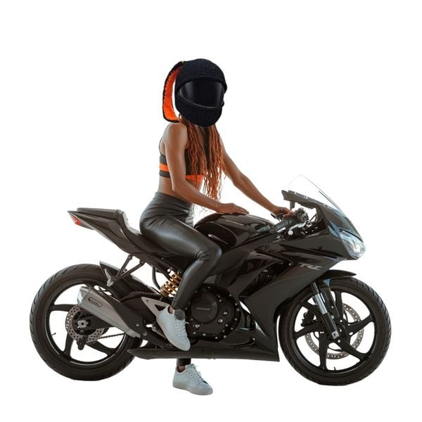 Czapka na kask Bunny Rider zdjęcie 9
