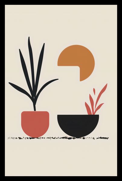Plakat 53x81cm Domowy Ogród zdjęcie 2