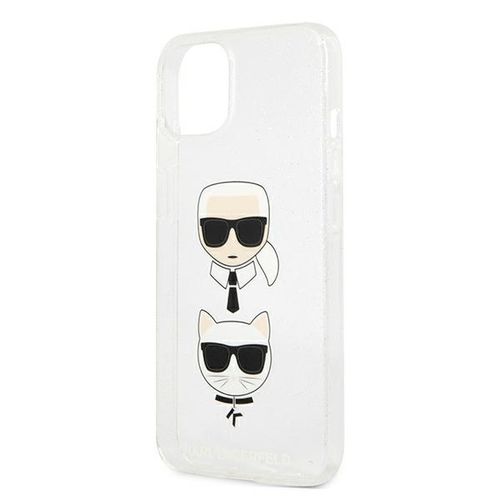 Etui Karl Lagerfeld do iPhone 13 mini, Srebrny na Arena.pl