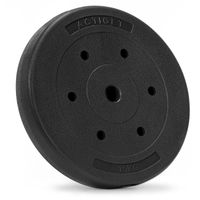 Obciążenie bitumiczne 15 kg talerz kompozytowy 29 mm krążek do sztangi hantli