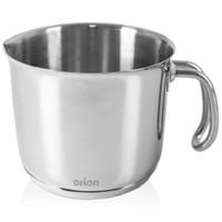 Garnek Stalowy Rondelek Rondel do Gotowania Mleka Kremów Sosów Budyniu 1L