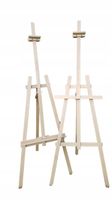 Sztaluga DREWNIANA malarska trójnożna REGULOWANA dla dzieci i dorosłych