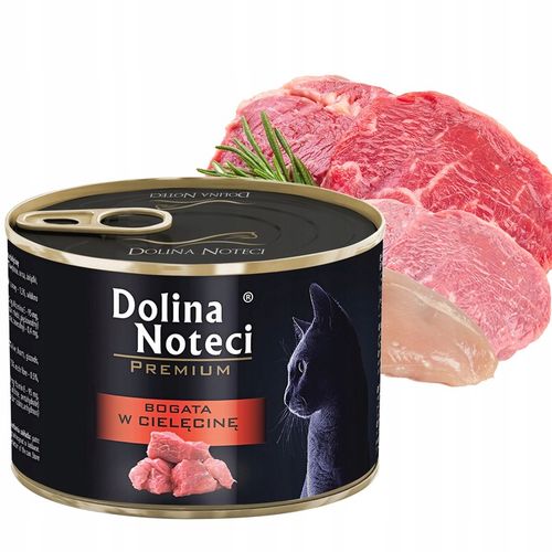 DOLINA NOTECI Premium Karma mokra dla kota Mix Smaków 12 x 185g bezzbożowa na Arena.pl