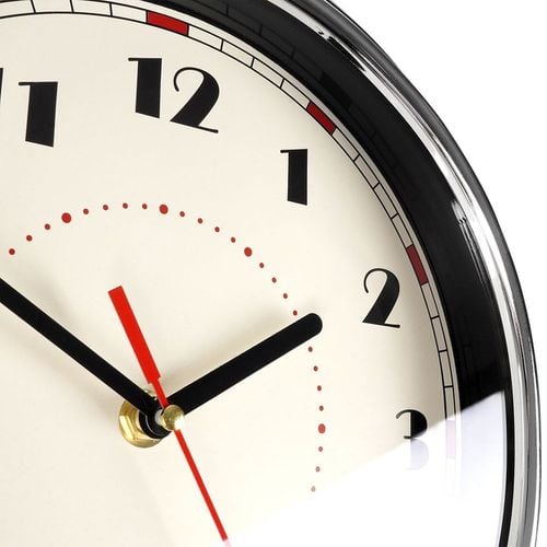 Zegar ścienny czarny 30 cm na Arena.pl