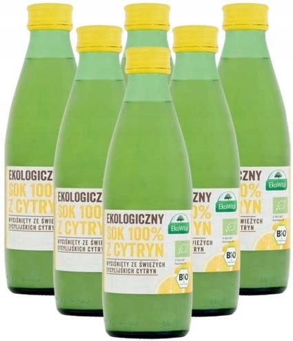 Sok z cytryn sycylijskich BIO 6x 250ml EkoWital na Arena.pl